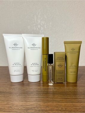 Glasshouse Kyoto in Bloom 5/Piece Travel Size Bundle